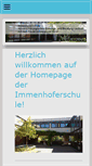 Mobile Screenshot of immenhoferschule-stuttgart.de
